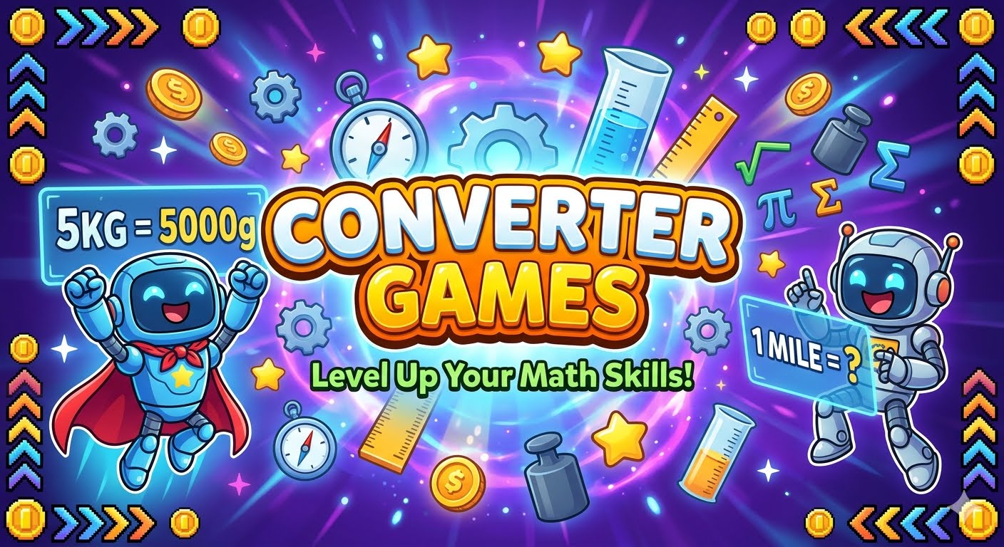 converter games for STEM students and school teachers